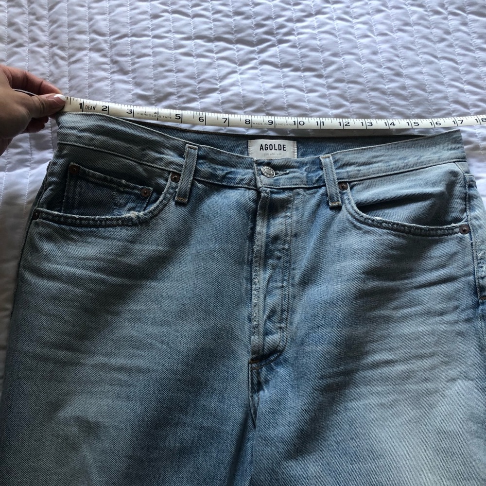 AGOLDE “Riley” crop high rise jeans - Picture 6 of 7